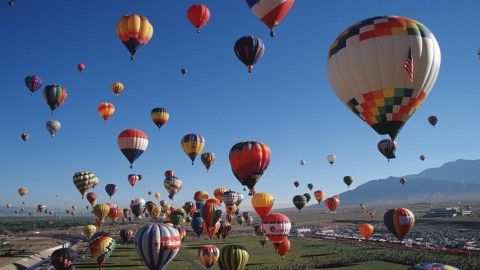 Albuquerque Balloon Fiesta! Get lost in the clouds and wonder!