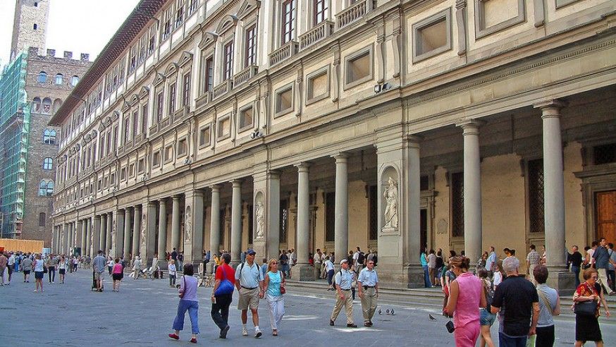 Image result for THE UFFIZI.
