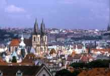 Prague Panorama of the Church
