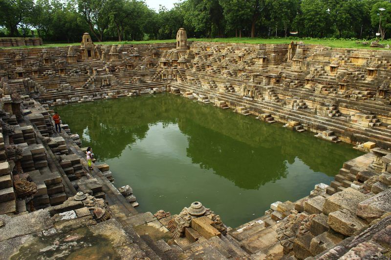 Modhera step well