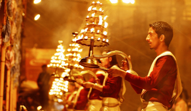 MORNING AND EVENING AARTI varanasi