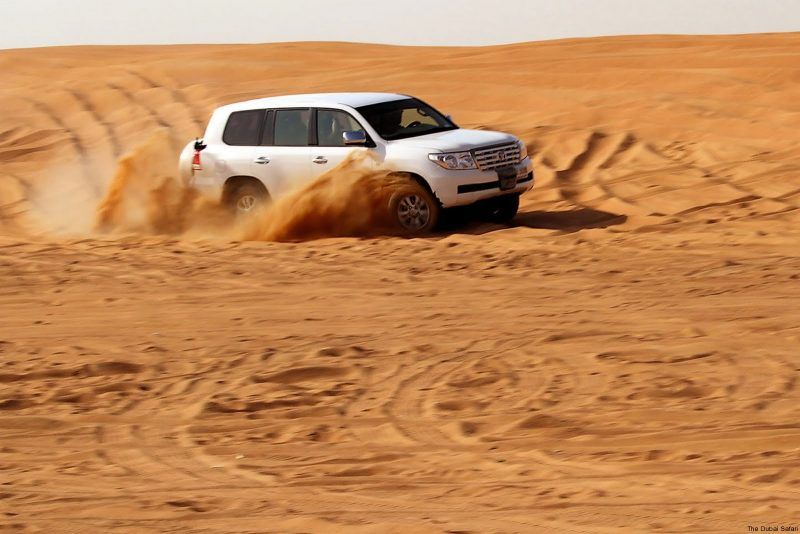 Dune bashing