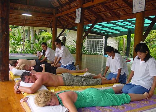 Thai massage 