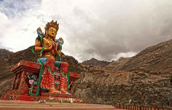 Monasteries to visit in Ladakh Diskit Monastery,