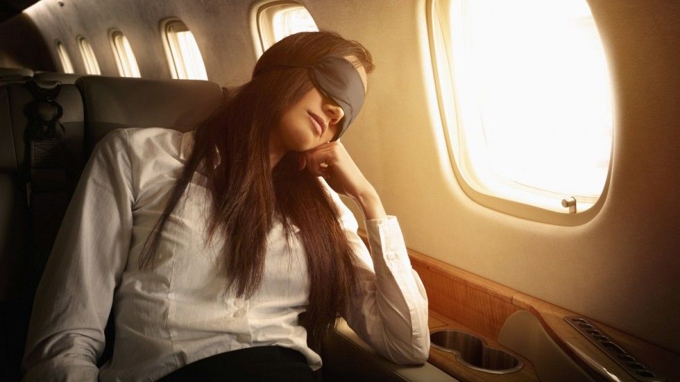 Ways to sleep better in flights