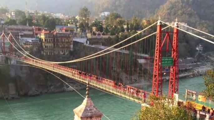 90 years later iconic “Lakshman Jhula” deemed unsafe! Source IndiaTV News