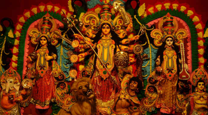 This group celebrates Durga Puja in the Netherlands! Source Search India