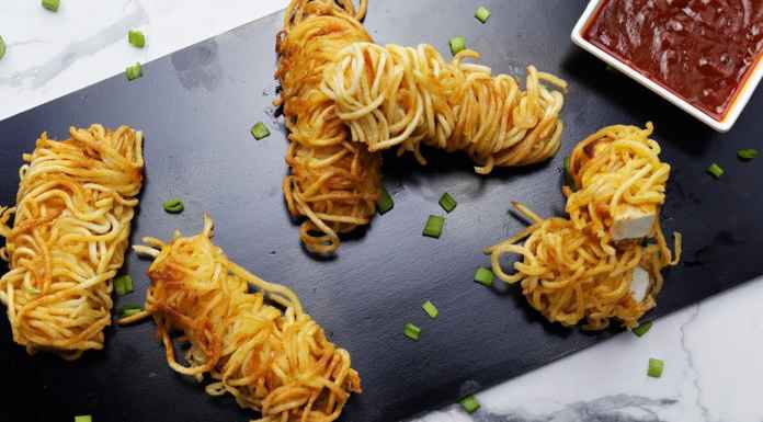 Perfect evening snack: Paneer thread rolls